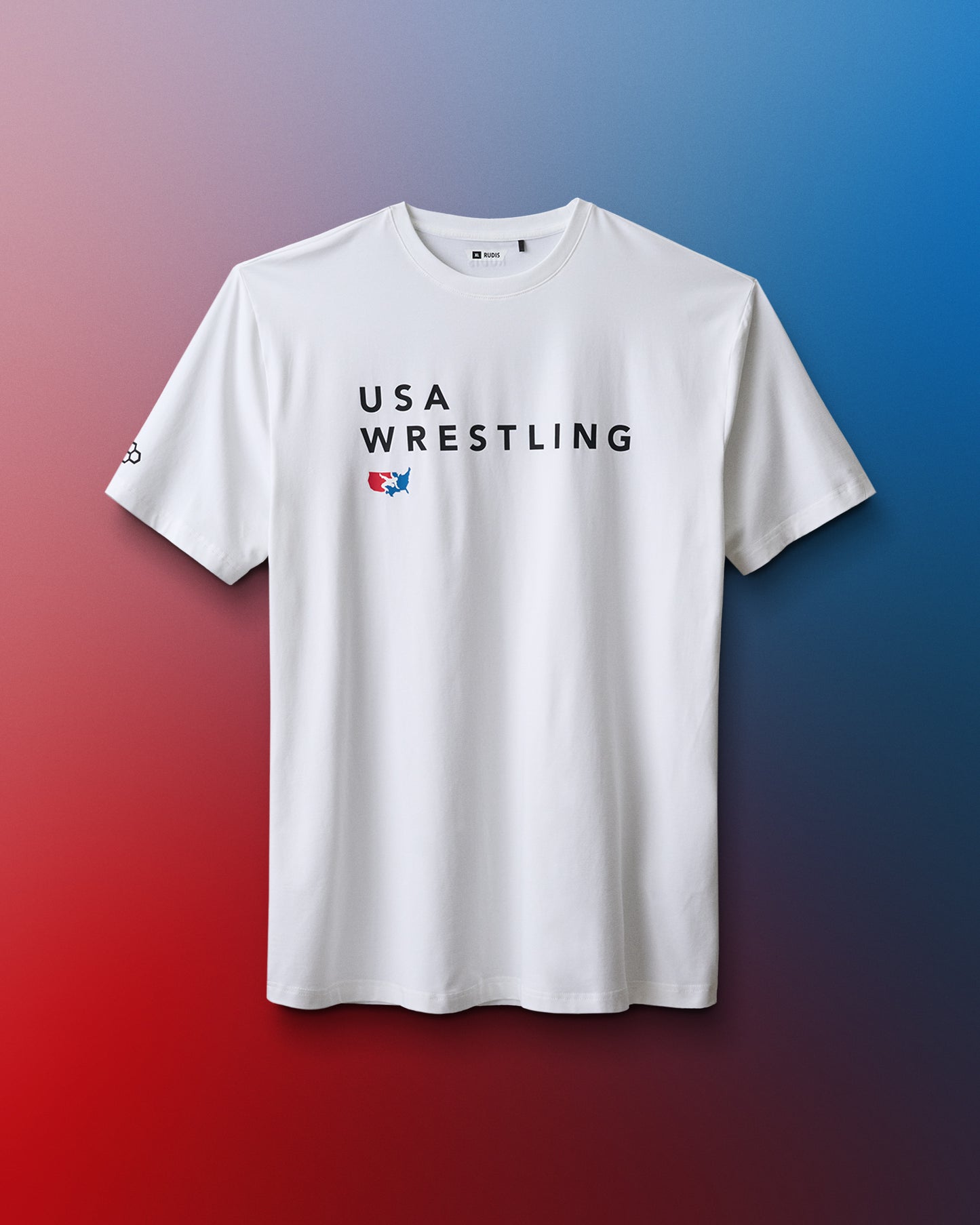 T-shirt hybride empilé de lutte américaine