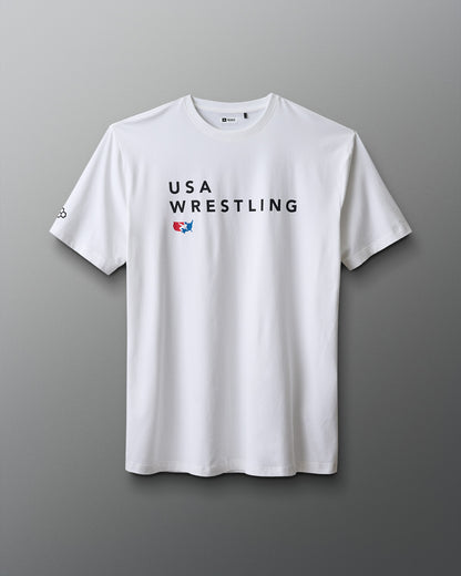 USA Wrestling Stacked Hybrid T-Shirt