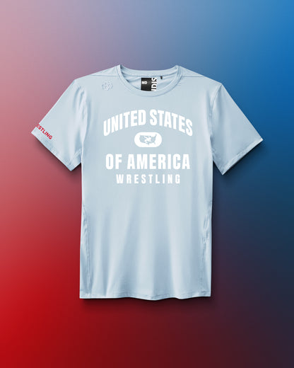 United States of America Wrestling Performance T-Shirt