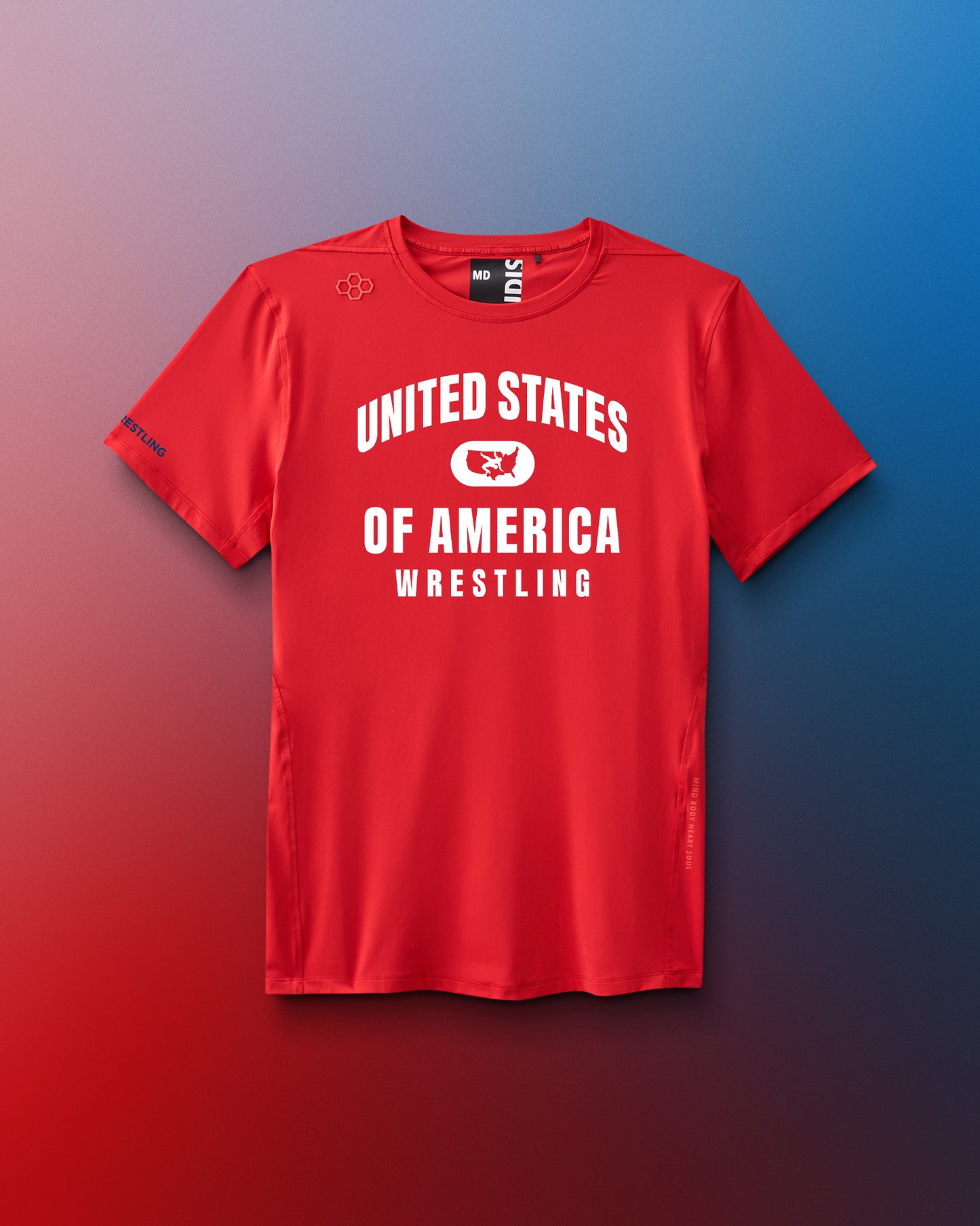 United States of America Wrestling Performance T-Shirt