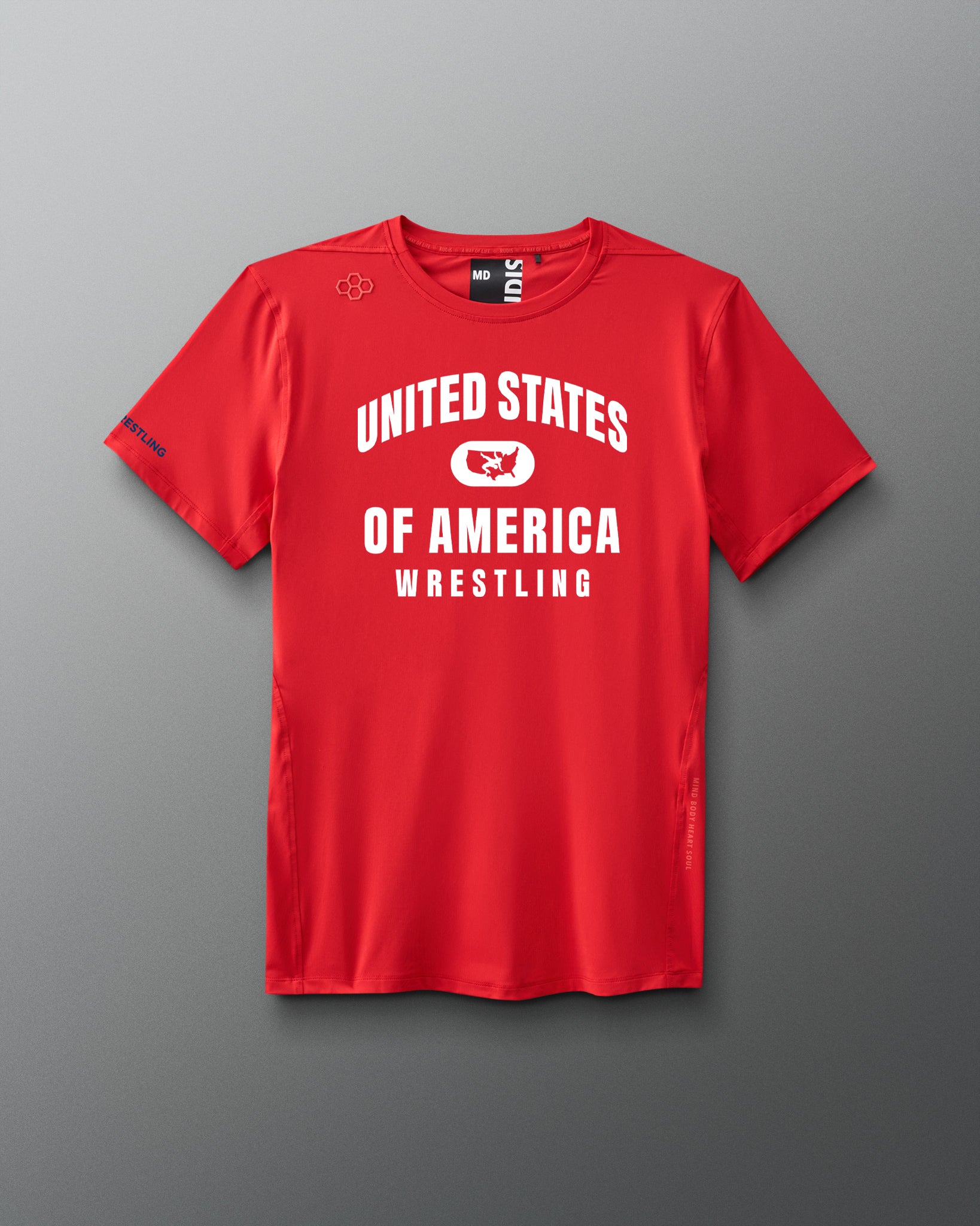 USA Wrestling Performance T-Shirt for Men - Dominate in Style | RUDIS