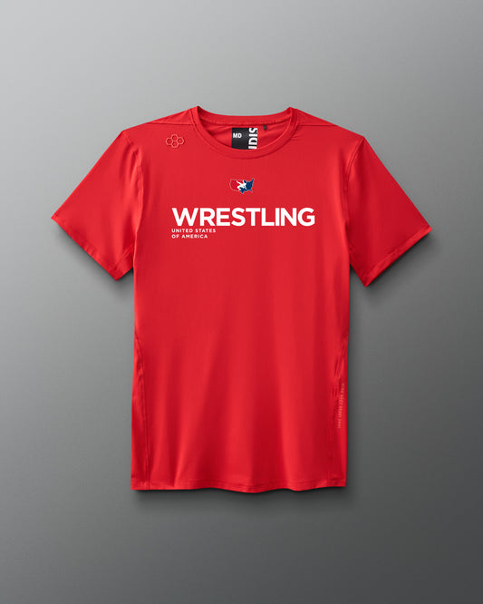 USAW Wrestling Performance T-Shirt