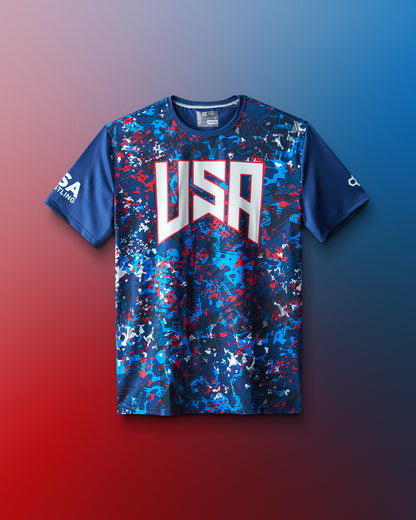 USAW Scatter Icon Sublimated T-Shirt
