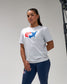 T-shirt chiné avec logo USA Wrestling Performance