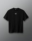 Black t-shirt with a USA Wrestling logo on a gradient background