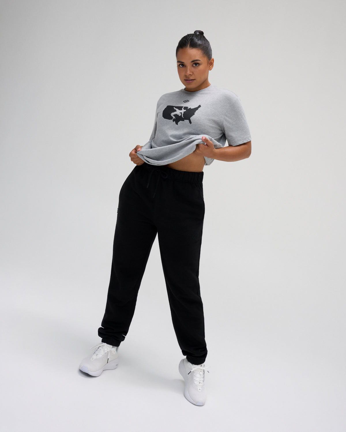 T-shirt ultra doux USA Wrestling Map Elite