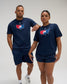 T-shirt ultra doux USA Wrestling Map Elite