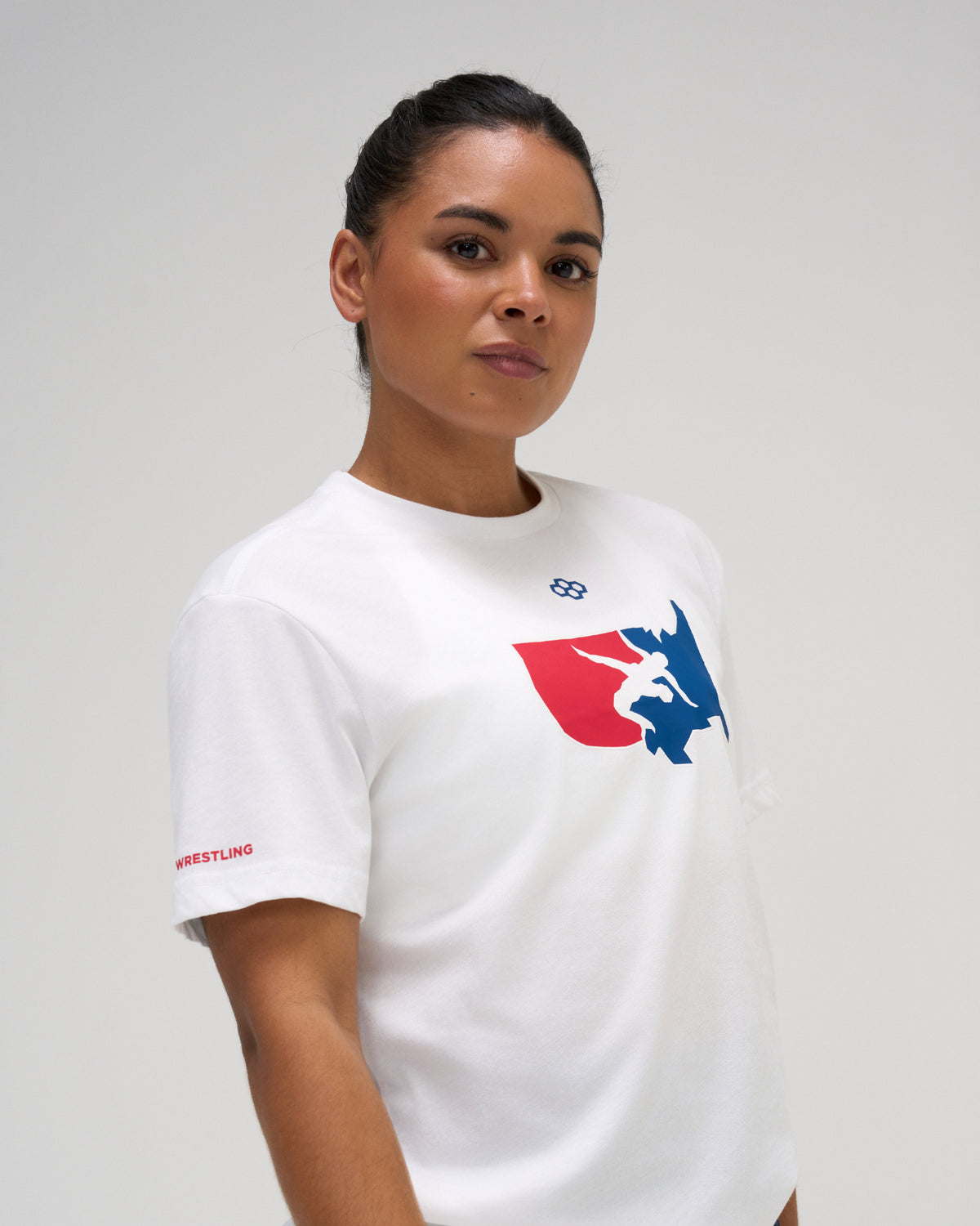 T-shirt ultra doux USA Wrestling Map Elite