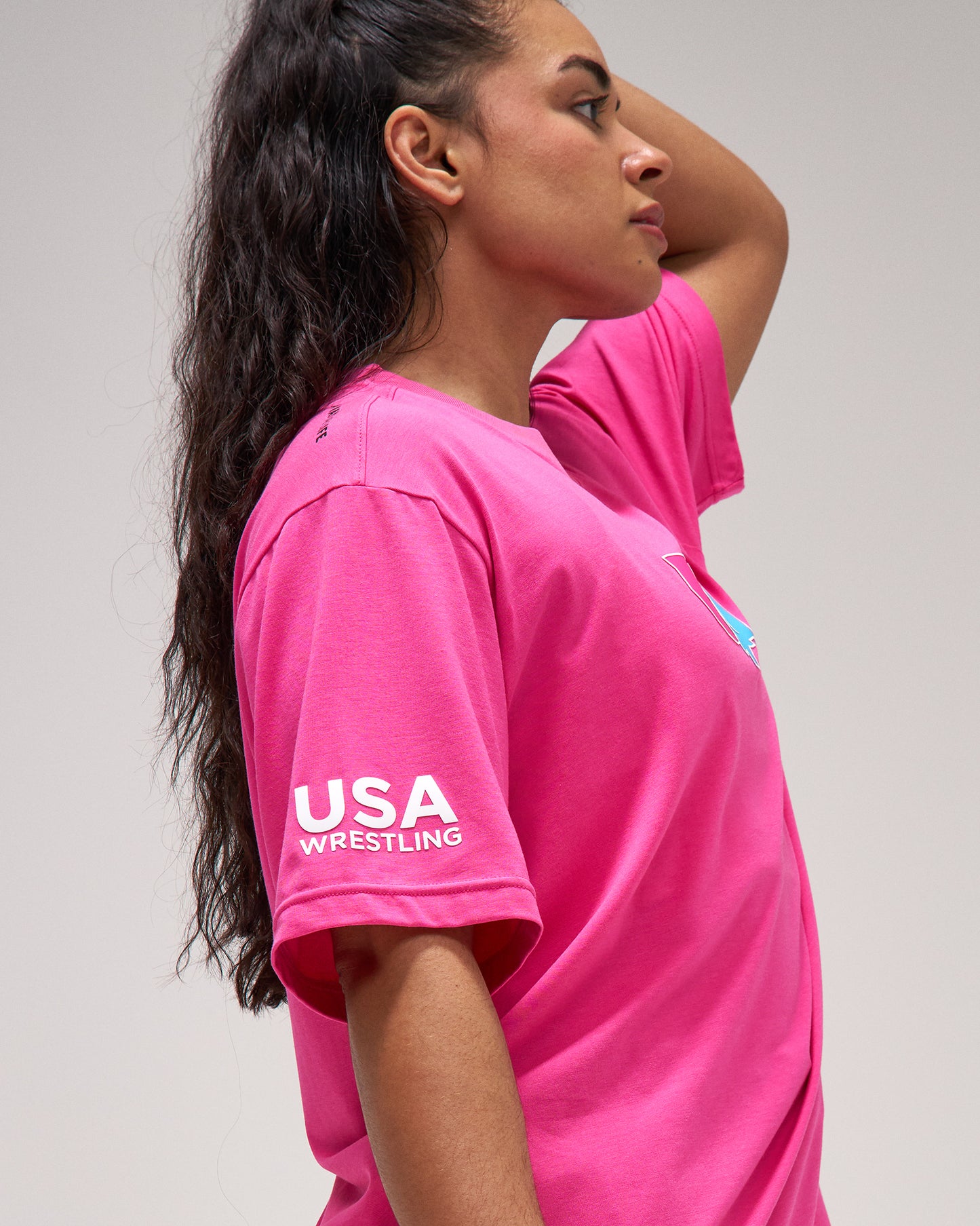 USA Wrestling Boxy Hybrid T-Shirt