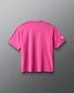 Pink t-shirt on a gray background