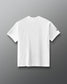 White t-shirt on a gray background