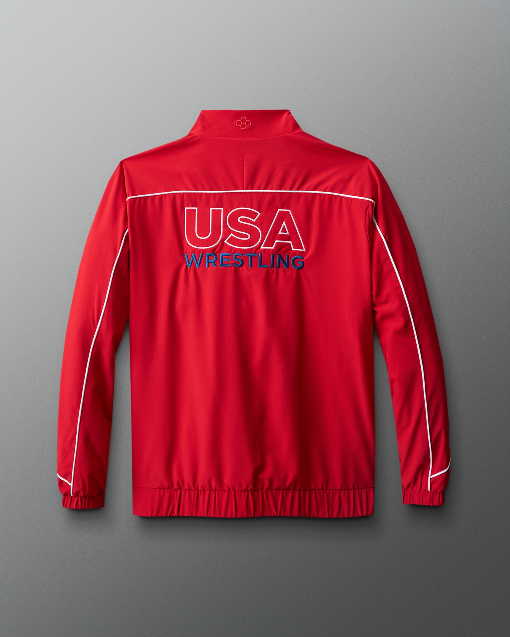 USA Wrestling Logo 1/4 Zip Windbreaker for Men | RUDIS