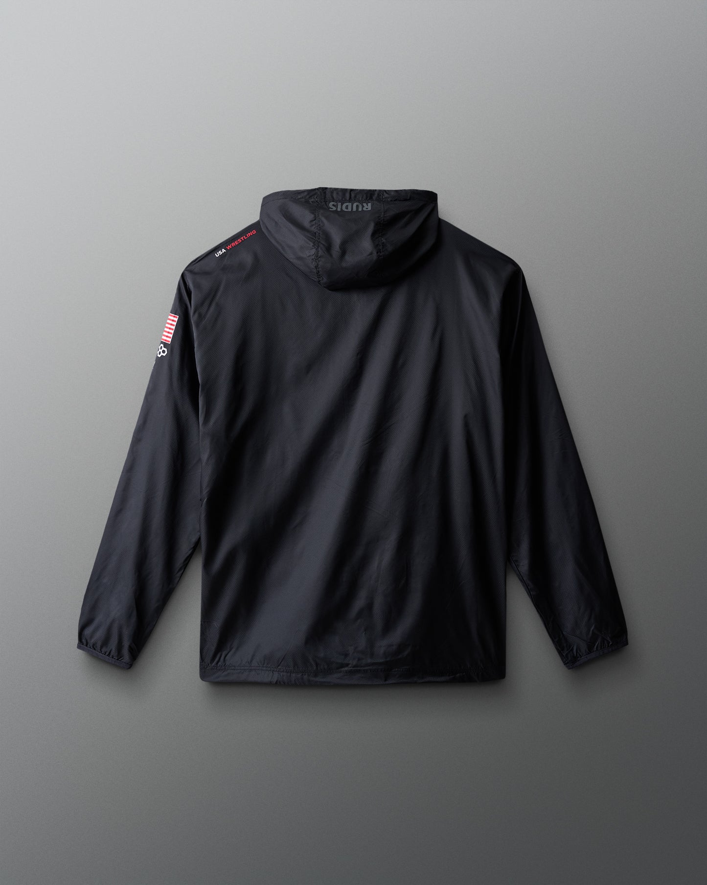 USA Wrestling Motion Windbreaker - Black