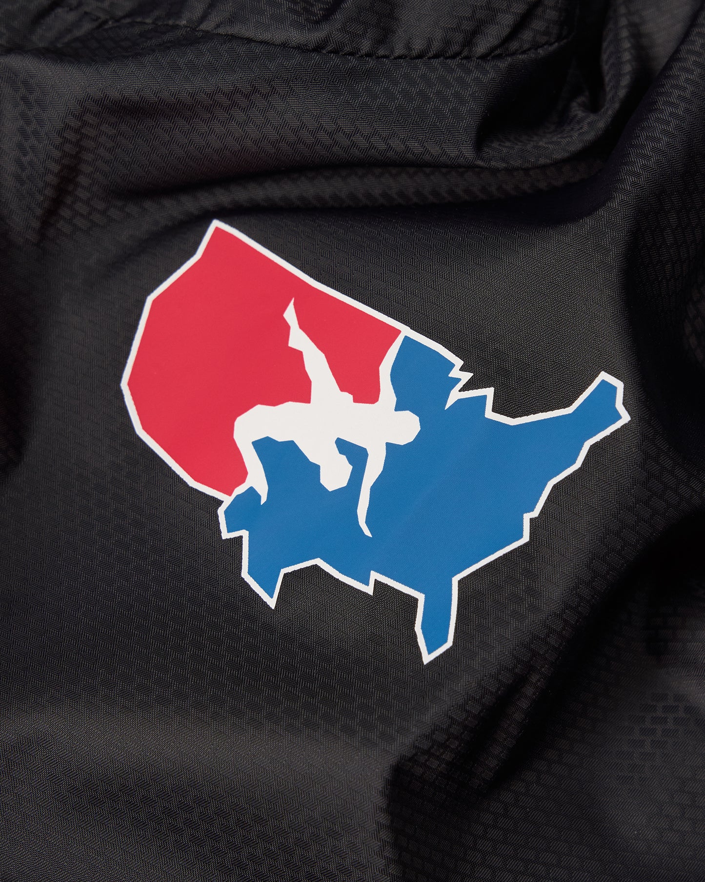 USA Wrestling Motion Windbreaker - Black