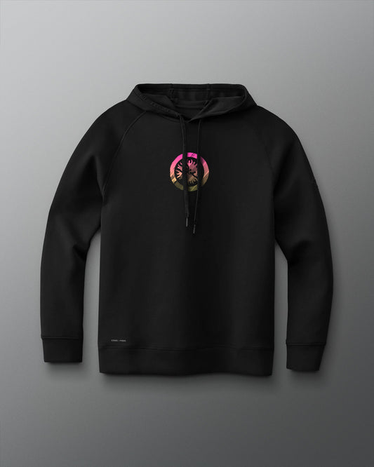 UWW Abstract Emblem Cool-Feel Hoodie