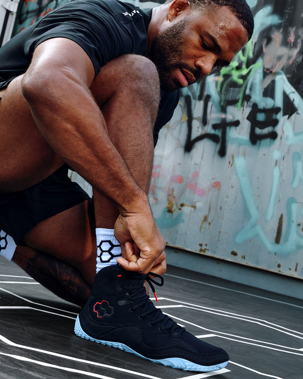 Chaussures de lutte JB1 Youth - Dark Shark