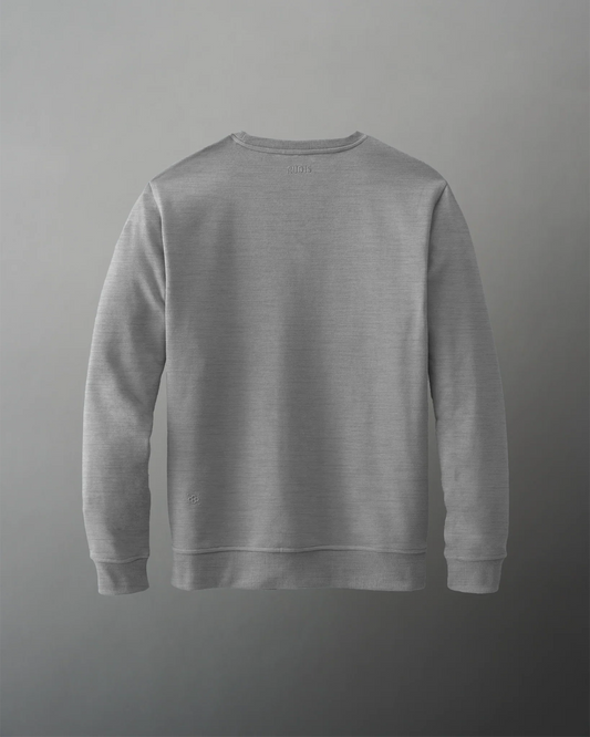T-shirt ras du cou RUDIS Elite Terry - Gris chiné athlétique