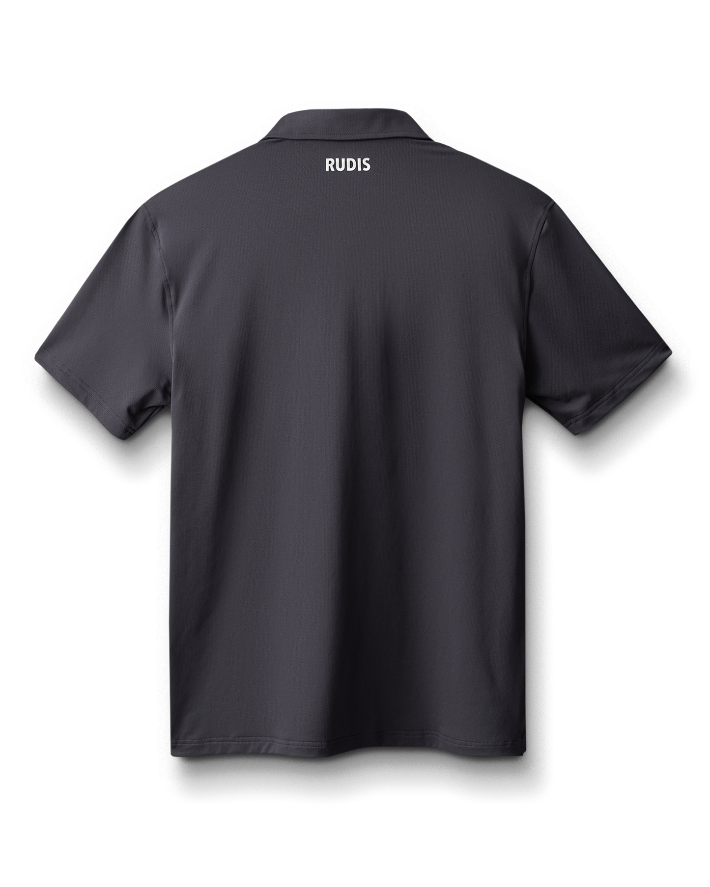RUDIS Classic Performance Hex Polo - Carbon