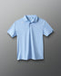 RUDIS Classic Performance Hex Polo - Light Blue