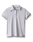 RUDIS Women's Classic Performance Hex Polo - Lunar Gray