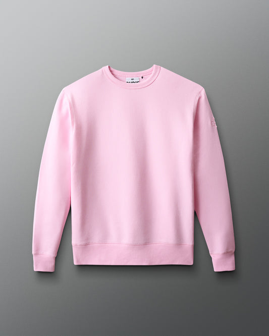 Comfort Fleece Crewneck - Light Pink