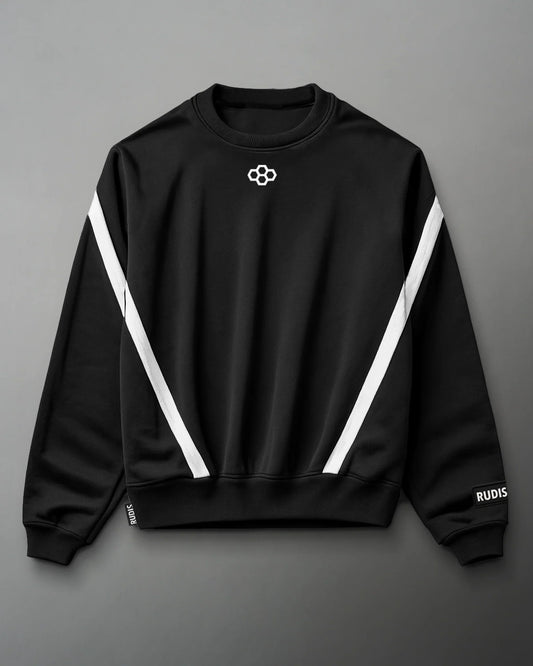 RUDIS Colorblock Crewneck - Blackout