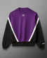 RUDIS Colorblock Crewneck - Black/Purple