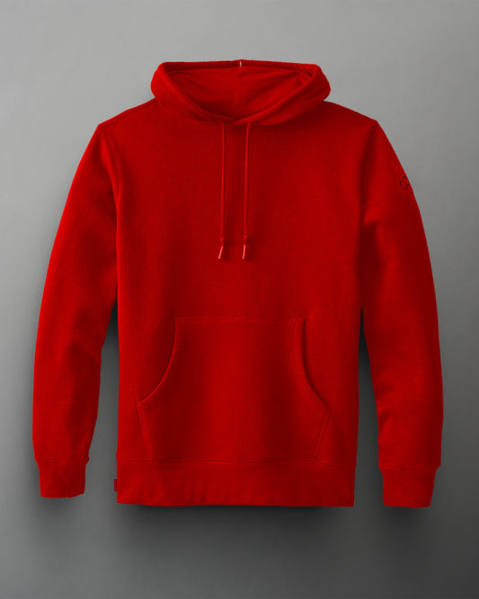 Comfort Fleece Teams Hoodie - Red