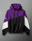 RUDIS Colorblock Hoodie - Black/Purple