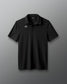 RUDIS Go-To Hex Polo - Black