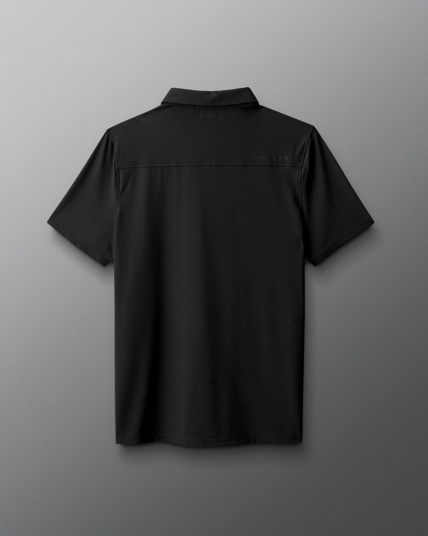 RUDIS Go-To Hex Polo - Black