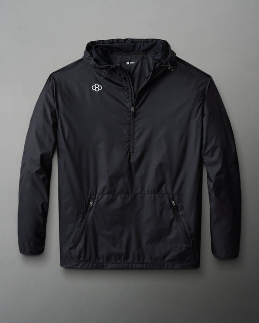 RUDIS Air 1/4 Zip Windbreaker - Black