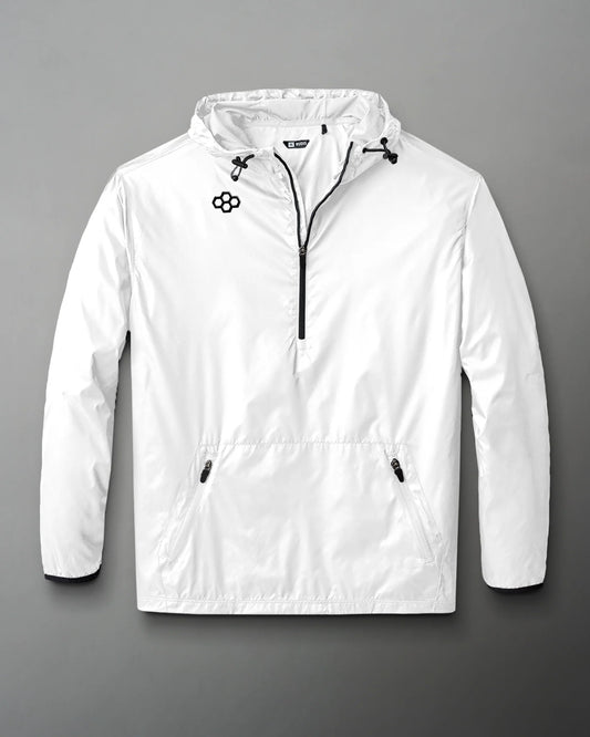 RUDIS Air 1/4 Zip Windbreaker - White
