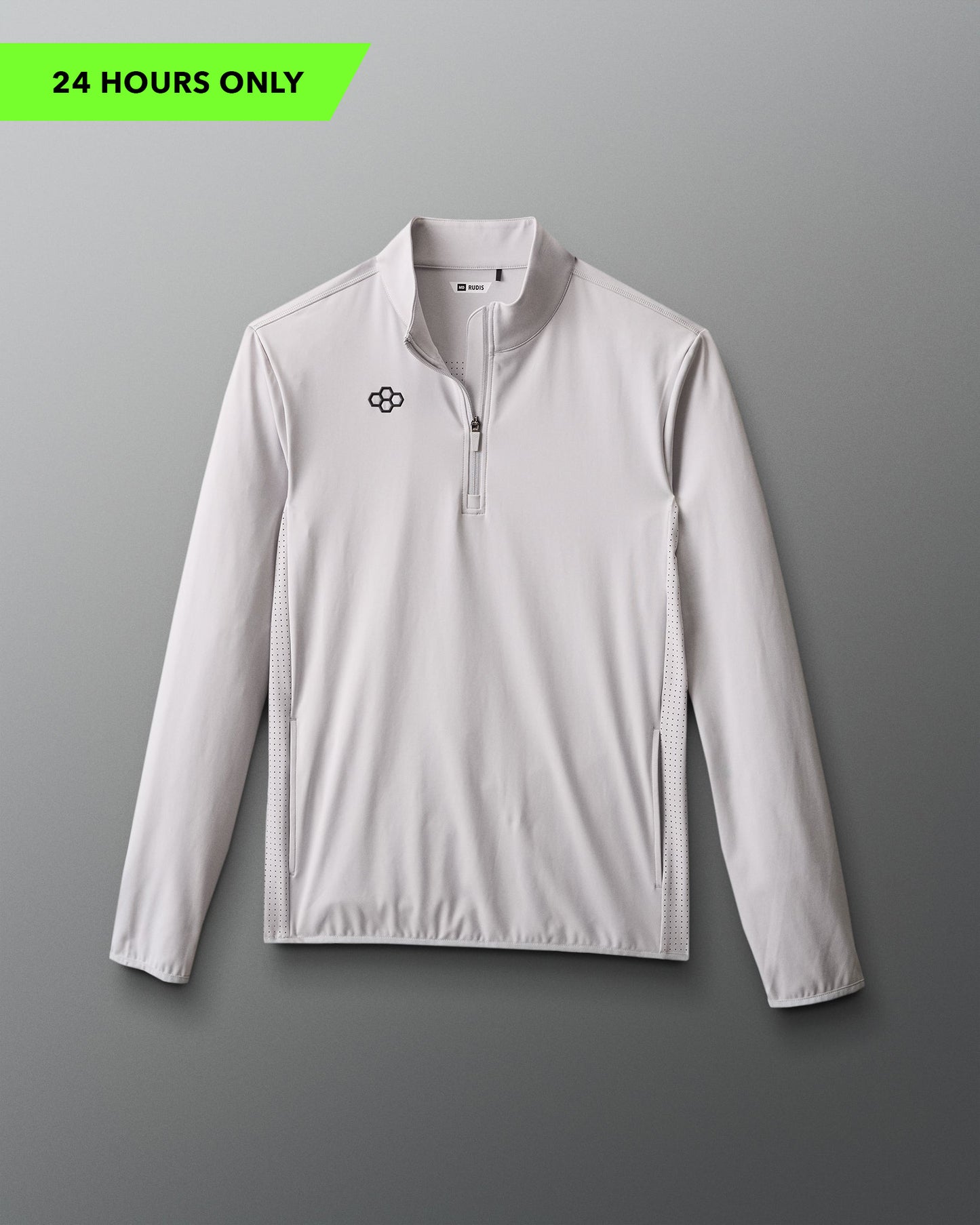 Pull RUDIS Victory à fermeture éclair quart de zip - Lunar