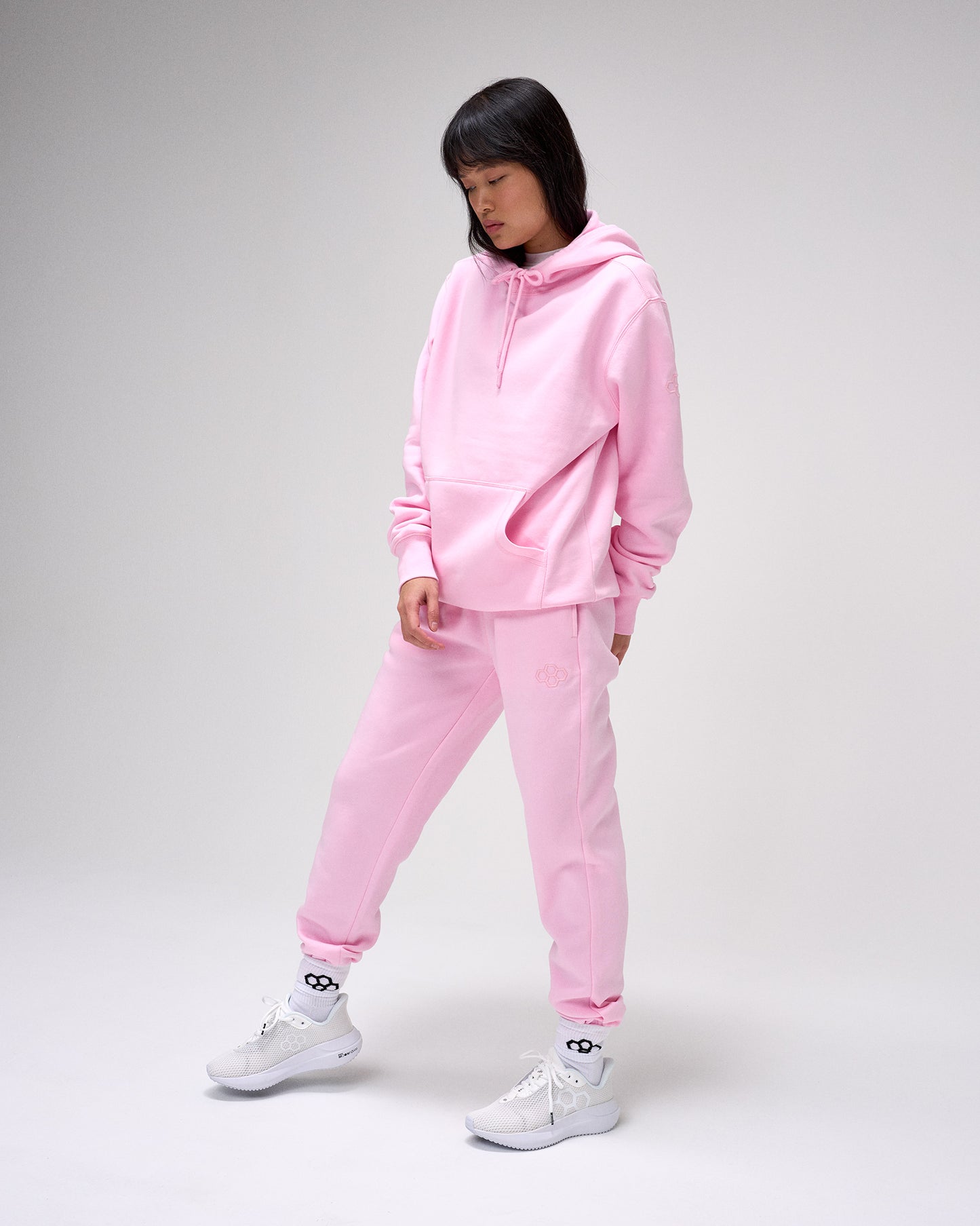Comfort Fleece Sweatpants - Light Pink