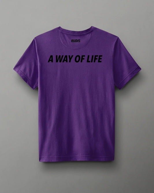 T-shirt super doux RUDIS Teams - Violet