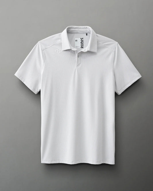 Polo RUDIS Go-To - Gris lunaire