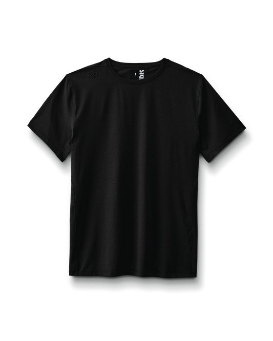 RUDIS Performance Heather T-Shirt - Heather Black