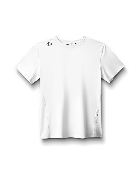 RUDIS Performance Heather T-Shirt - Heather White