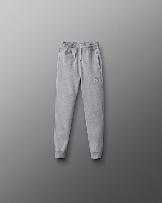 Pantalon de jogging en polaire épaisse RUDIS Titan pour jeunes - Gris chiné