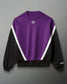 RUDIS Youth Colorblock Crewneck - Black/Purple