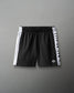 RUDIS 5" Youth Panel Mesh Short - Black/White