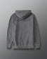 Back of the RUDIS Batman Icon Washed Hoodie in washed black featuring tonal A WAY OF LIFE graphic across the shoulders.