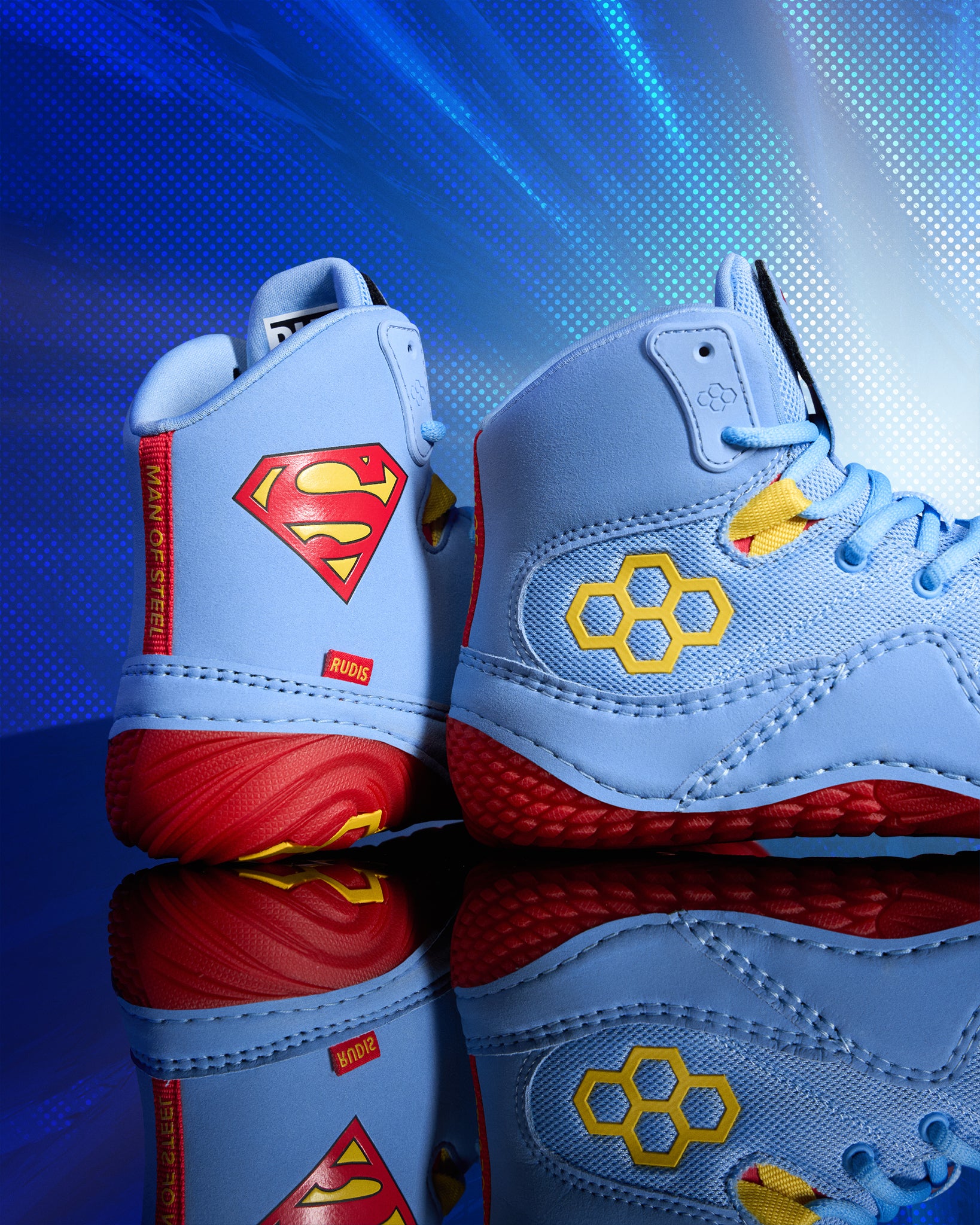 Superman X RUDIS JB1 Adult Wrestling Shoes | RUDIS