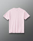 Back view of the RUDIS Wonder Woman Girl Power Relaxed Cotton T-Shirt in washed pink, showcasing the clean back design, subtle RUDIS branding below the collar and relaxed silhouette.