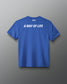 Back of RUDIS Superman Icon Elite Supersoft T-Shirt in royal blue featuring white RUDIS branding and “A Way of Life” graphic.