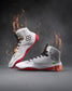 JB1 Adult Wrestling Shoes - White Hot