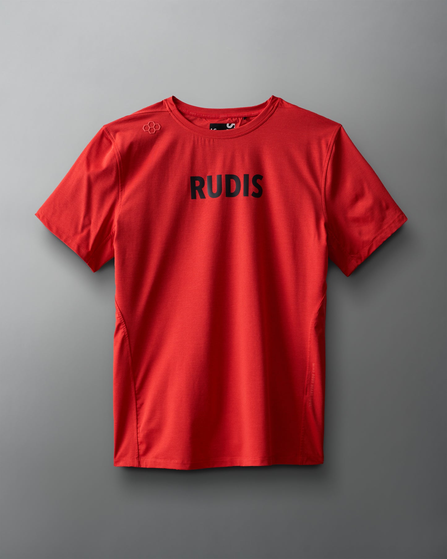 T-shirt chiné avec logo RUDIS Performance