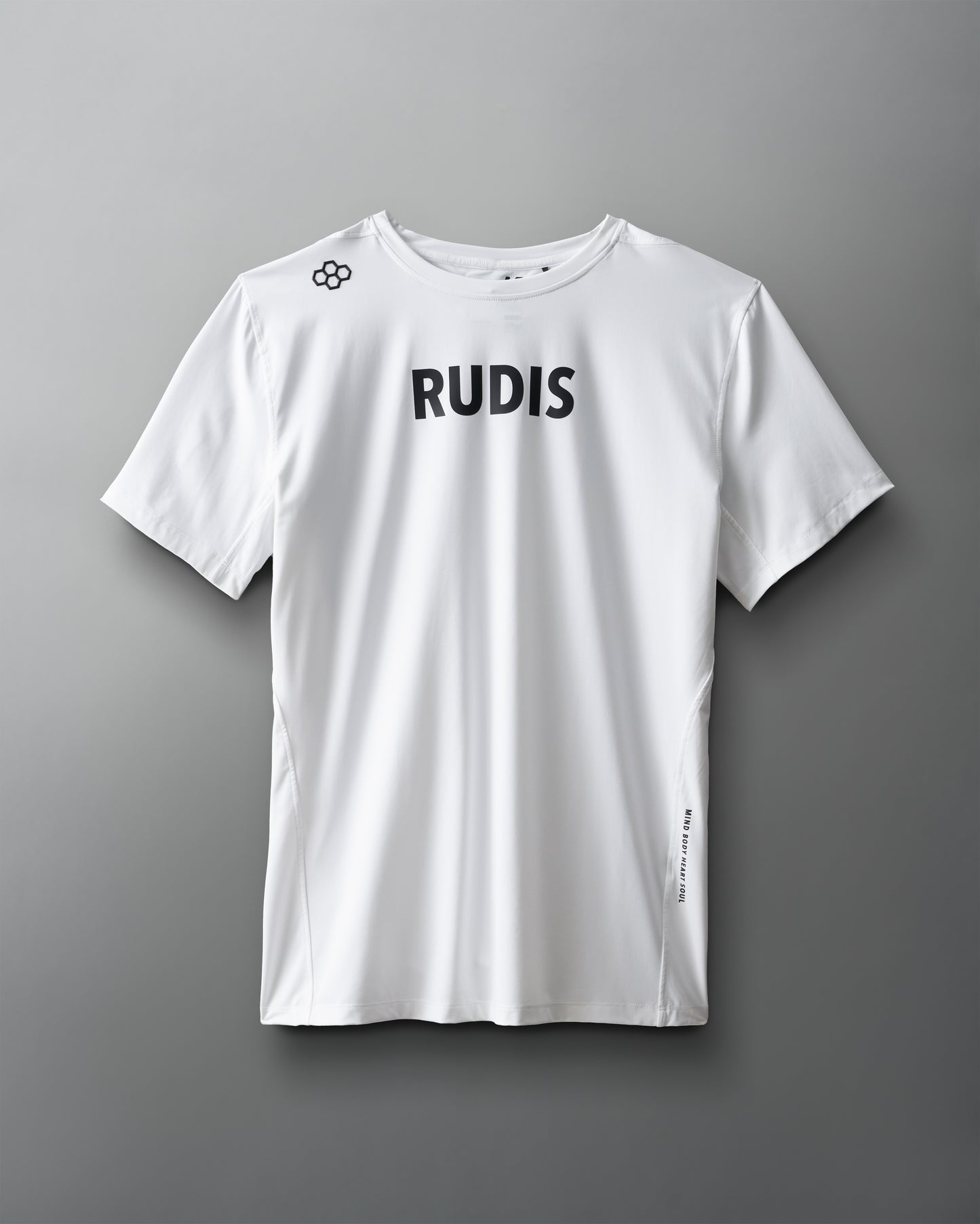 T-shirt chiné avec logo RUDIS Performance
