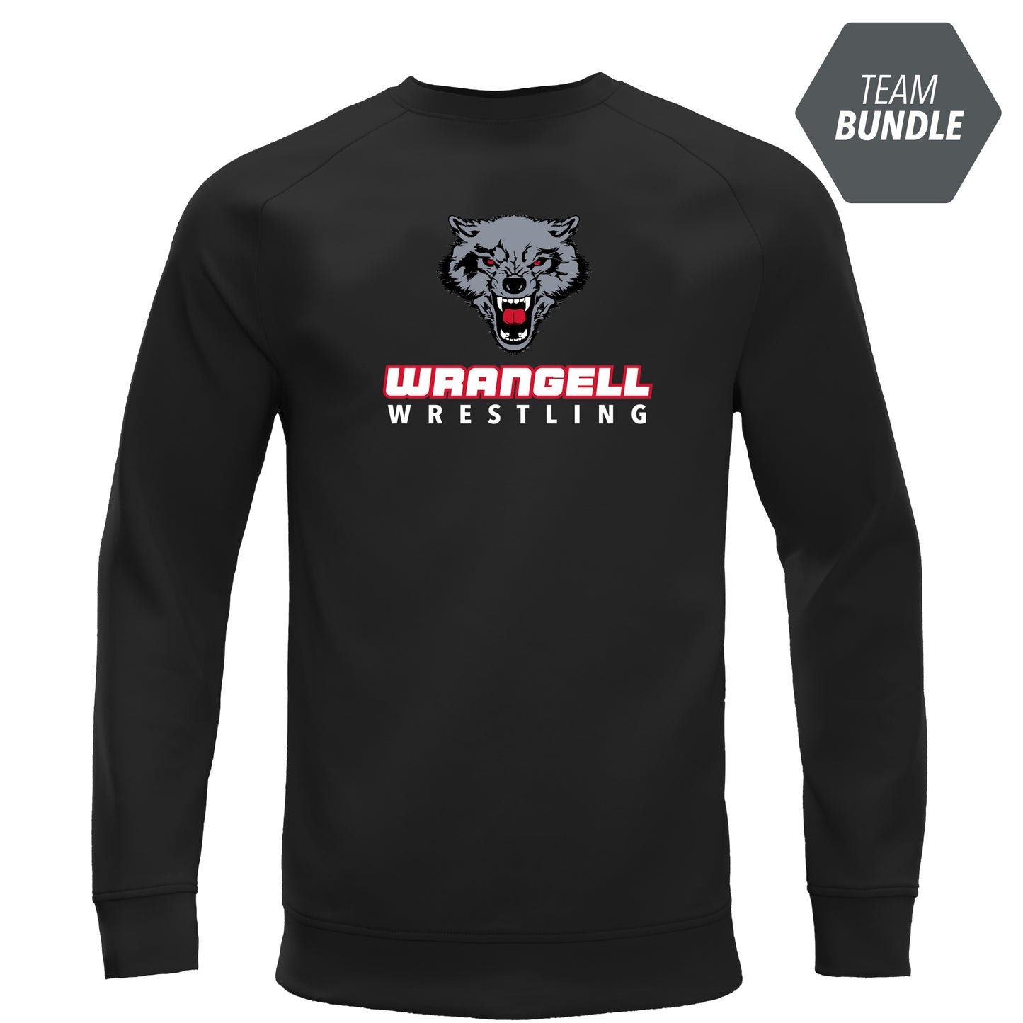 Cool-Touch Crewneck-Unisex--Wrangell Wolves